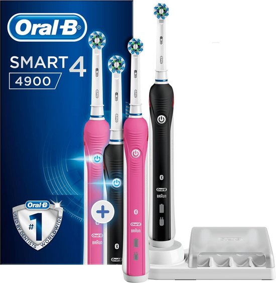 Los Pracht Betrokken Braun Oral-B Smart 4900 Elektrische tandenborstel van Braun | Oral-B Smart  4900 - Electromania